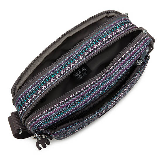 Kipling Abanu Medium Printed Crossbody Bags Stripy Dots | CA 1023GS